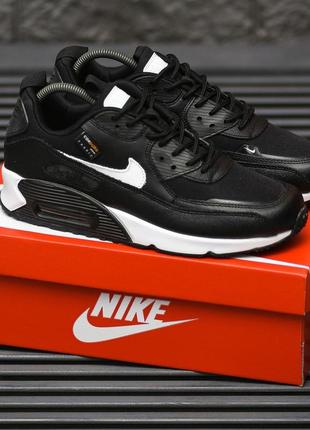 Кроссовки nike air max 90 surplus cordura черно-белые