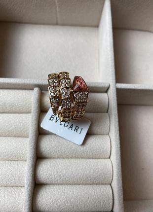 Брендовое кольцо в стиле bvlgari (bulgari, булгари) ♥️limited edition ♥️💕🙌