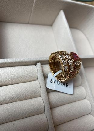 Брендовое кольцо в стиле bvlgari (bulgari, булгари) ♥️limited edition ♥️💕🙌4 фото