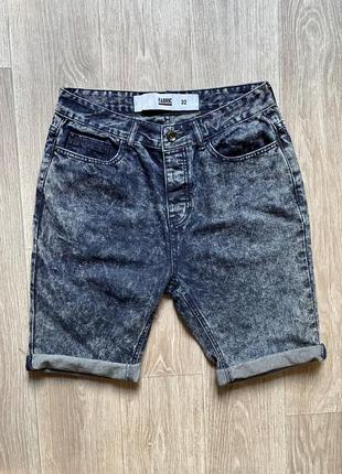 Fabric джинсовые шорты фирменные 32 размер denim