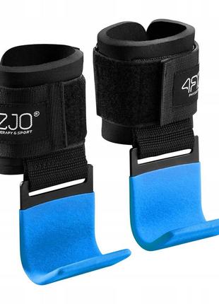 Крючки для перекладины и тяги 4fizjo hooks black/blue (p-5907739314772)