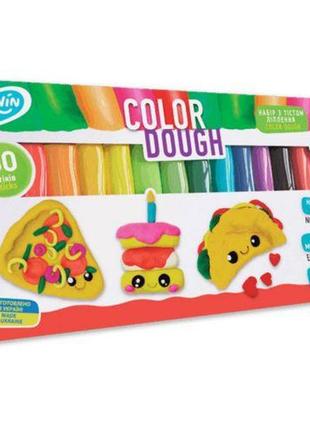 Набір тіста для ліплення "color dough" (30 шт.)