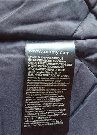 Брендове пальто бушлат tommy hilfiger denim,оригінал,нові з бірками,шерсть,розмір l.10 фото