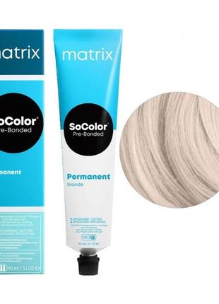 Socolor pre-bonded permanent 90 мл ul-nv+ ультра блонд натурально-фиолетовый плюс | краска для волос