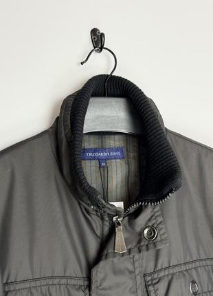Trussardi нейлоновая куртка с искусственным наполнителем2 фото