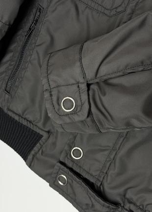 Trussardi нейлоновая куртка с искусственным наполнителем4 фото