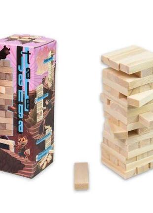 Настільна гра "jenga tale" 48 брусків, міні (укр)