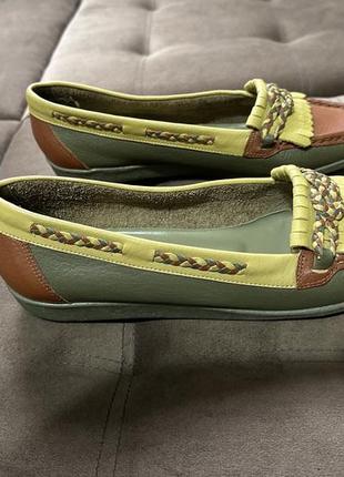 Продам кожаные лоферы2 фото