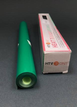 Термотрансферная пленка. heat transfer vinyl roll. зеленый. 30х243 см