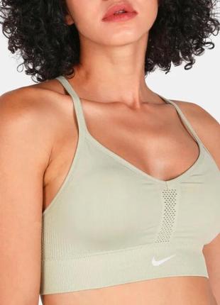 Women's indy light-support padded seamless sports bra спортивний топ бра