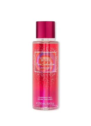 Парфюмированный спрей для тела victoria's secret pure seduction candied