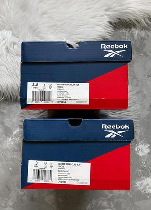 Оригинал! детские кроссовки reebok royal classic jogger 2 2v новые8 фото