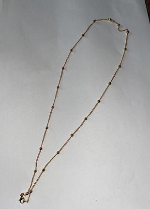 Цепочка под золото (медицинское золото)