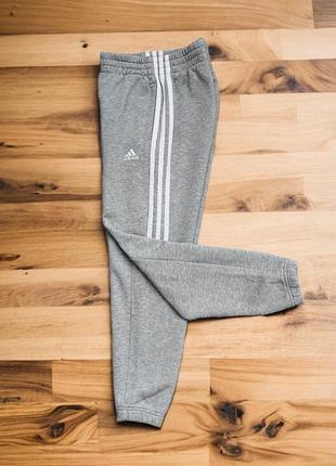 Оригинальные теплые спортивные штаны adidas3 фото
