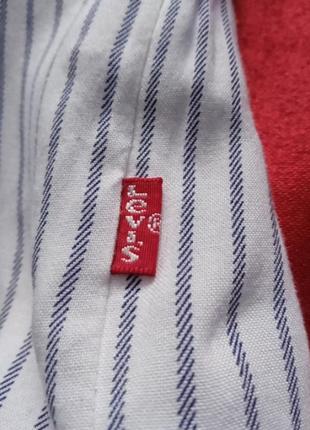 Женская блуза рубашка брендовая люкс lewis вискоза в полоску7 фото