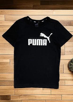 Хлопковая футболка puma