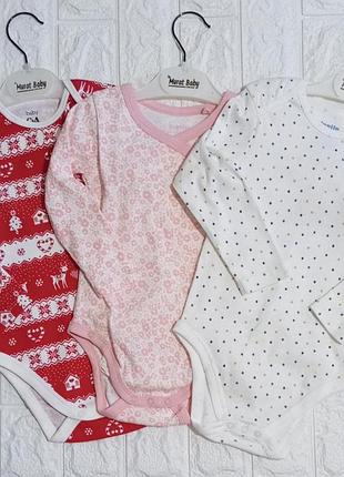 Боди с длинным рукавом