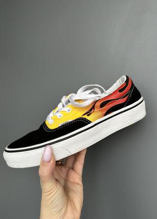 Кеди vans old stat вогонь