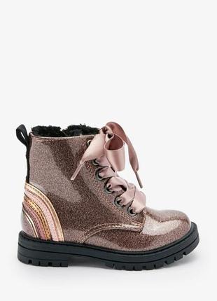 🌿 демисезонные ботинки next р.26,5