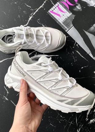 Кроссовки salomon xt-6 adv white