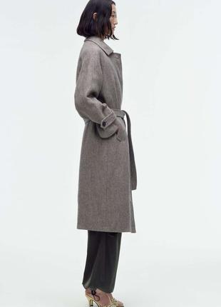 Zara премиум пальто,s/м7 фото