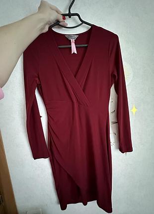 Платье lipsy сукня бордо