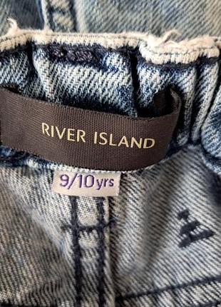 Джинсовые шорты river island 9-10л4 фото