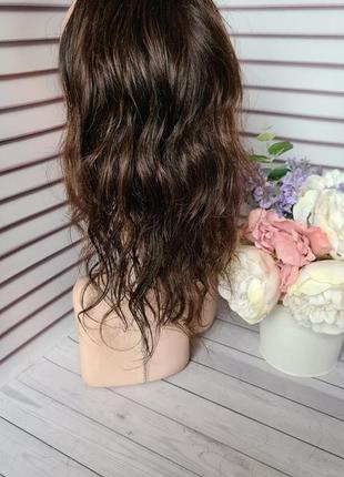 Винтажный хвост шиньон 100% натуральный словянский волос.1 фото