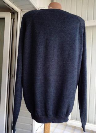 Шерстяной свитер джемпер большого размера батал4 фото