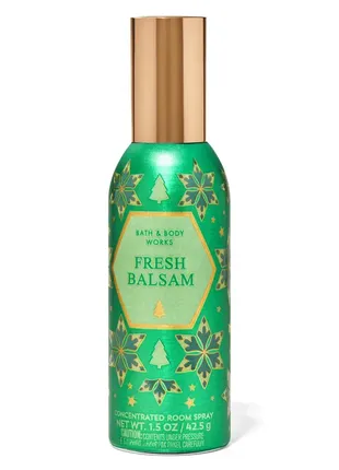 Концентрированный спрей для дома bath and body works fresh balsam1 фото