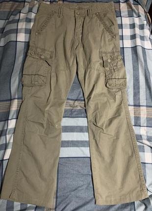 Штани carhartt cargo multipocket y2k винтаж авангард архив карманы