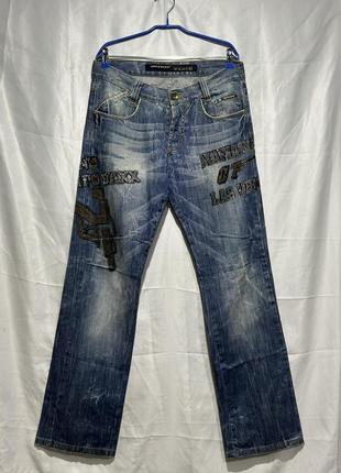Джинси чоловічі принт стрази cipo&baxx