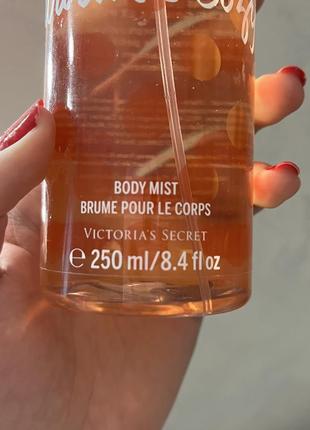 Оригинальный парфюмированный спрей для тела victoria’s secret pink warm cozy body mist