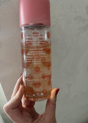 Оригинальный парфюмированный спрей для тела victoria’s secret pink warm cozy body mist