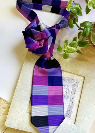 Женский галстук, английский шик"6 фото
