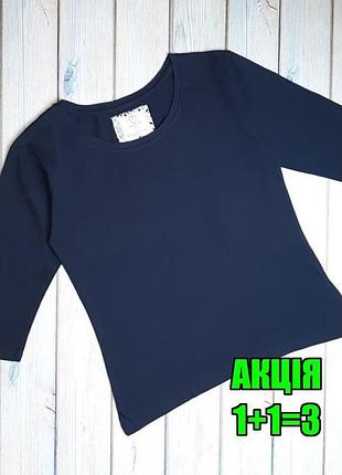 💥1+1=3 базовый темно-синий гольфик свитер primark, размер 42 - 44