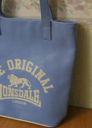 Супер стильна сумка lonsdale3 фото
