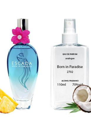 Парфумована вода escada born in paradise 110 ml + подарунок