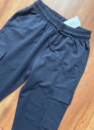 Штаны спортивные большой размер джогеры батал7 фото