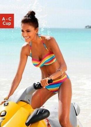 Стильные плавки в полоску