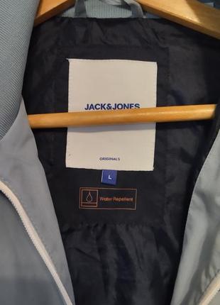 Куртка ветровка jack &amp;jones l водонепроницаемая2 фото