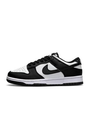 Женские кроссовки nike sb dunk low prm white black