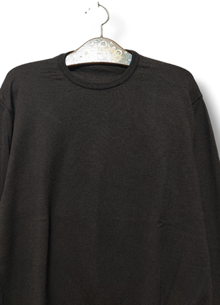 Шерстяной пуловер теплая мужская кофта шерсть4 фото