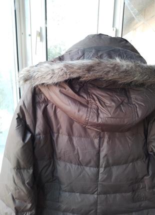 Зимняя теплая пуховая куртка пуховик пух перо8 фото