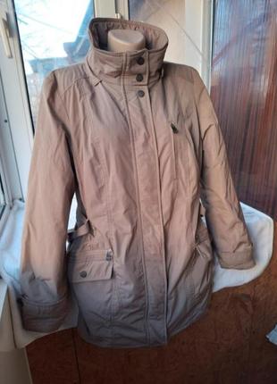 Брендовая зимняя теплая куртка большого размера4 фото