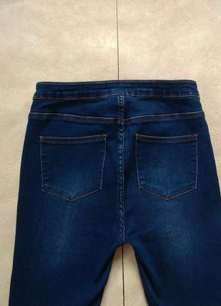 Брендовые джинсы скинни с высокой талией even&odd, 10 размер.2 фото