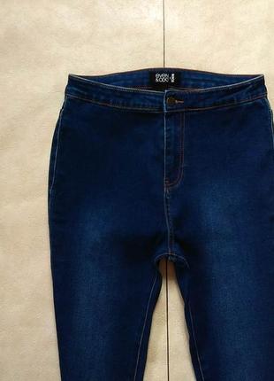 Брендовые джинсы скинни с высокой талией even&odd, 10 размер.3 фото