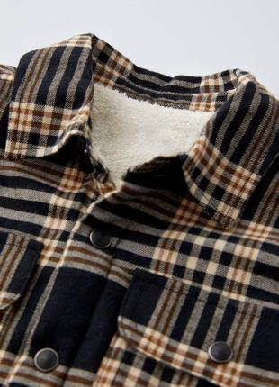 Куртка - рубашка внутрення не вылитый мех на 5-6роков (116).5 фото