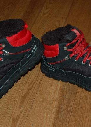 Зимние ботинки quechua waterproof оригинал4 фото