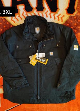 💯⚙️🌧️ оригінал. це просто 😍 куртка carhartt jefferson quick duck rain defender з утеплювачем 3м thinsulate insulation.